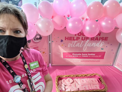 Tickled Pink wishing well | Asda Newport Isle of Wight