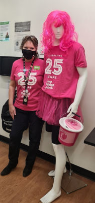Meet Mr Pink  | Asda Newport Isle of Wight