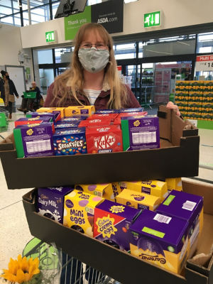 Donation of Easter Eggs to Friends of Lethbridge School  | Asda Swindon Haydon