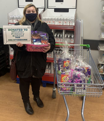 Donation to Minster Primary School | Asda Sittingbourne