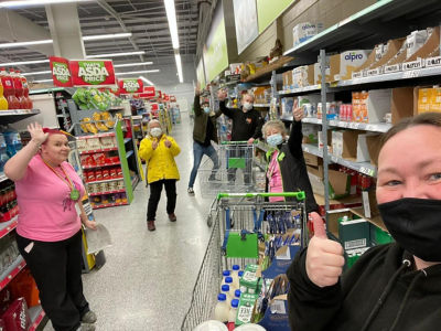 Cherry Tree Project over the moon with £750 grant to help struggling families | Asda Reddish