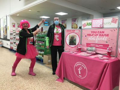 Rhyl colleague Diane has wavy locks cropped to raise money for Tickled Pink | Asda Rhyl