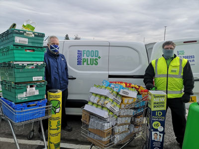 Moray Food Plus donation | Asda Elgin