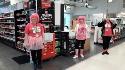 Tickled Pink fun and fizz  | Asda Wrexham