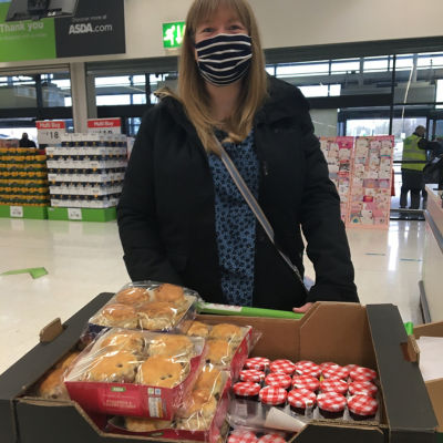 Donation of Scones and Jam for Mother’s Day Treat  | Asda Swindon Haydon