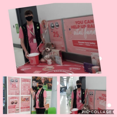 All ready to support Tickled Pink  | Asda Colne