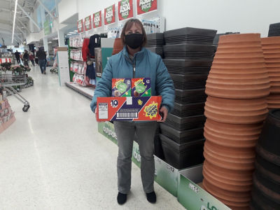 Donation to Mountain Lane Primary School | Asda Queensferry