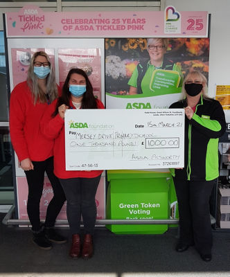 £1,000 grant to school | Asda Pilsworth