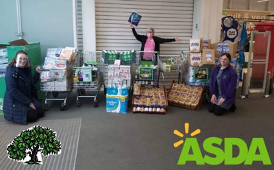 School breakfast club donation | Asda Donnington Wood
