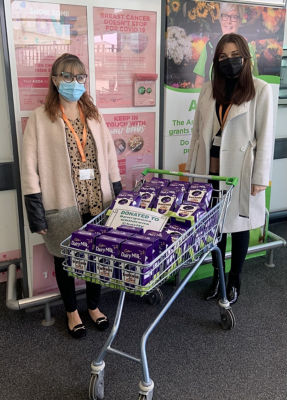 Donation to Spurgeons children’s charity | Asda Sittingbourne