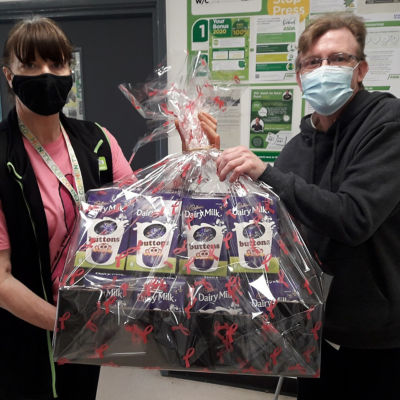 Donation of an Easter Hamper to Albert House Care Home  | Asda Colne