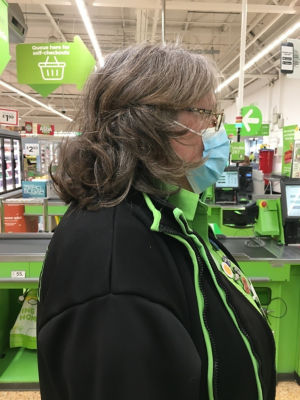Rhyl colleague Diane has wavy locks cropped to raise money for Tickled Pink | Asda Rhyl