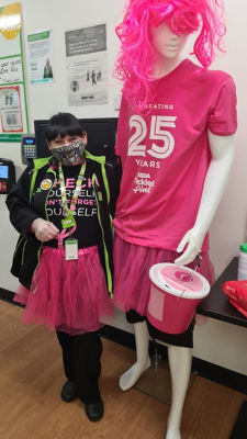 Ticked Pink  | Asda Newport Isle of Wight