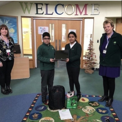 Laptops delivered to Pennwood School  | Asda Slough