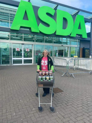 Aberdeen Street Helpers came to collect our donation this morning. | Asda Dyce