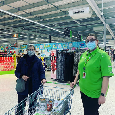 Another amazing food bank donation | Asda Worksop