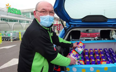 Easter Treats for The Socially Isolated & Those Who Go Without | Asda Stafford
