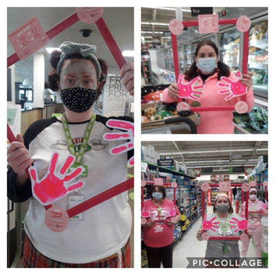 Pyjama fundraiser for Tickled Pink | Asda Colne