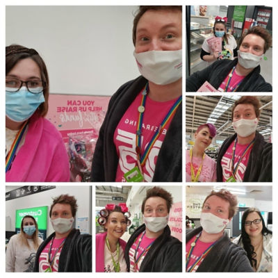 Tickled Pink pyjama party | Asda Tunstall