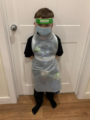 Leighton dresses up as an Asda colleague        | Asda Sheffield