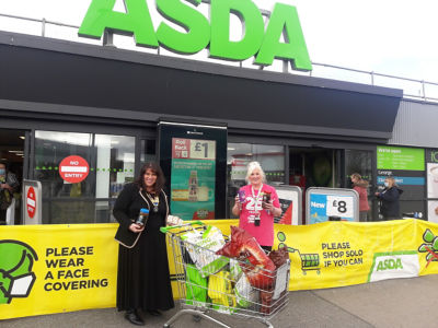 Vaccine centre donation | Asda Barrow