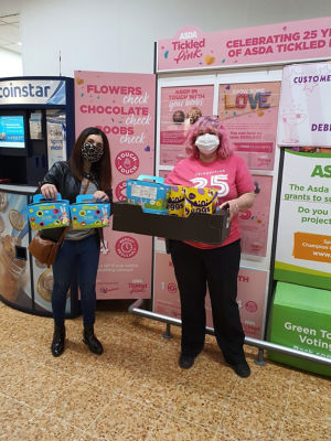 Lubbesthorpe PTA donation for their Easter Competition  | Asda Leicester