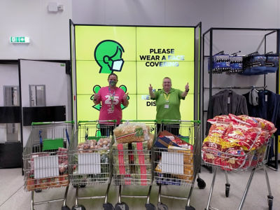 Bishop David Sheppard Primary School donation | Asda Southport