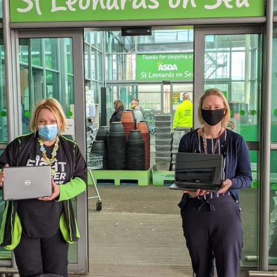 Laptop donation | Asda St Leonards on Sea