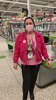 Dress in pink day  | Asda Newport Isle of Wight