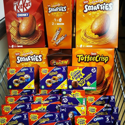  Donating Easter Eggs to local community  | Asda St Leonards on Sea