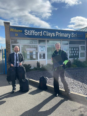 School laptop donation  | Asda Tilbury