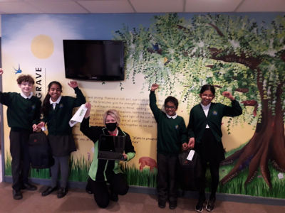 Laptops for Walsgrave C of E School | Asda Coventry