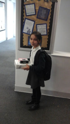 Donation of laptops for Hillside Primary School | Asda Ipswich Stoke Park