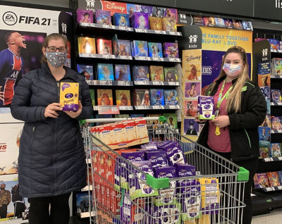 Easter donation to hospital | Asda Havant