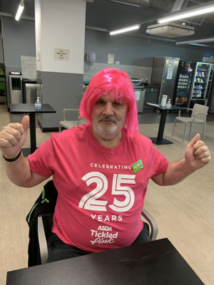 Happy 25th birthday, Tickled Pink | Asda Feltham