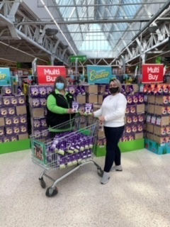 First Easter donations | Asda Doncaster
