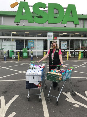 Gillingham Foodbank donation  | Asda Gillingham