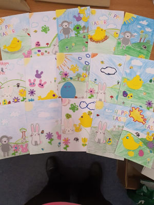 Easter cards for my Care Homes | Asda Leicester