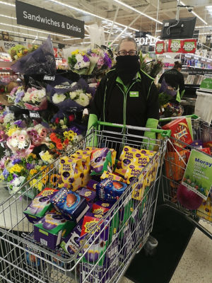 Easter egg appeal success | Asda Elgin