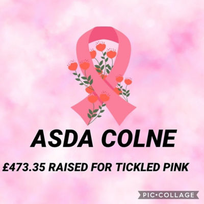 Tickled Pink fundraising | Asda Colne