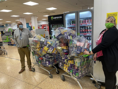 Massive Thank You to everyone who has donated an Egg for the Social Service Easter Egg appeal.  Colin came in to collect the donations today and was overwhelmed with all your generosity.   | Asda Totton