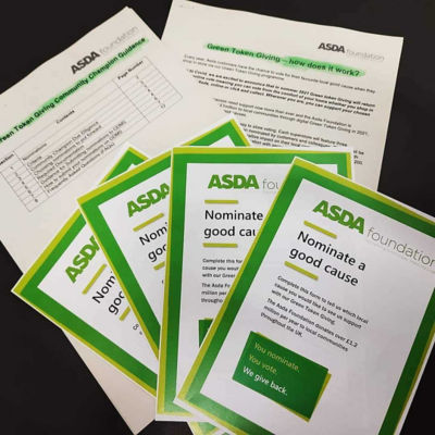 Green token giving | Asda Elgin