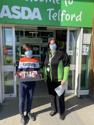 We help inspirational 11-year-old with his Olliefullness project | Asda Telford