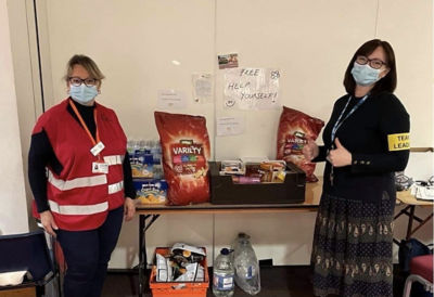 Donation to vaccine centre | Asda Telford