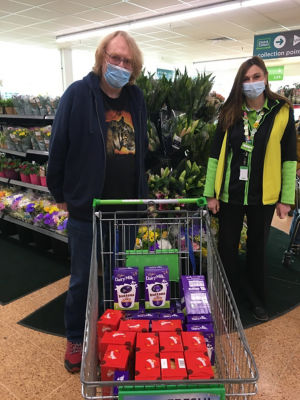 Easter Egg Donations for East Bristol Food Bank kingswood  | Asda Longwell Green