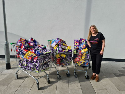 Customer Easter egg giving | Asda West Swindon