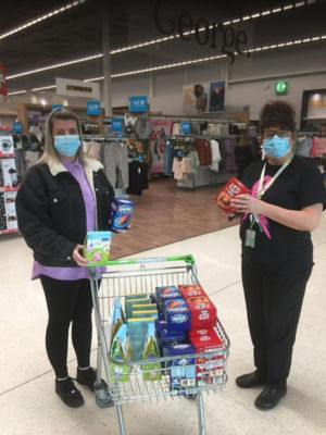 St Clements school receiving easter eggs for local children  | Asda Dundee West