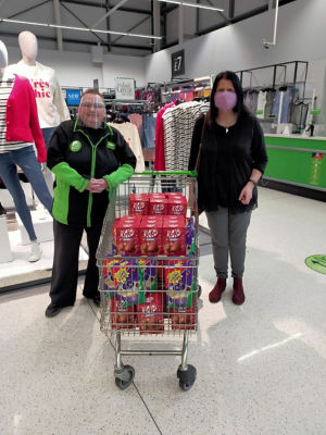 Sefton Advocacy Easter Egg Donation | Asda Southport