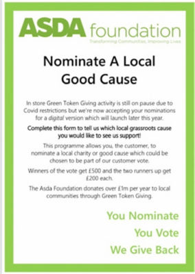 Digital Green Token Giving  | Asda Glenrothes