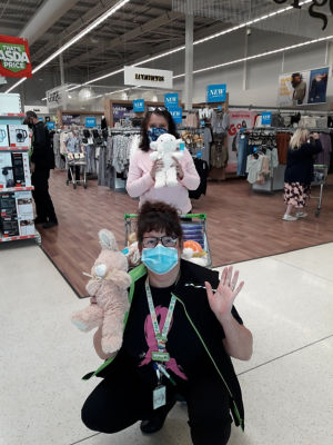 Bingo prizes for boomerang community group. Keeping spirits up in difficult times.  | Asda Dundee West